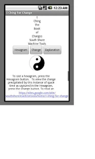 I Ching for Change