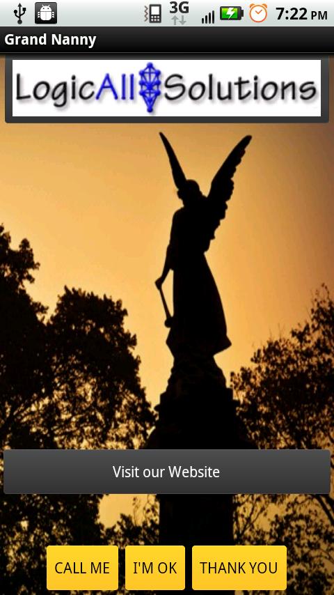 Android application LAS Mobile Monitor screenshort
