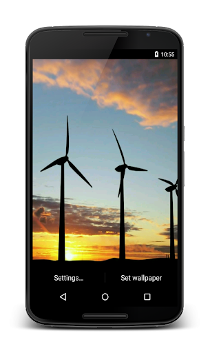 Windmills Video Live Wallpaper