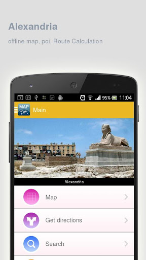 Alexandria Map offline