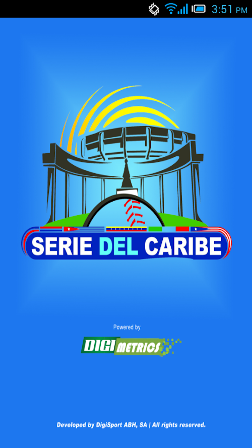 Android application Béisbol del Caribe screenshort
