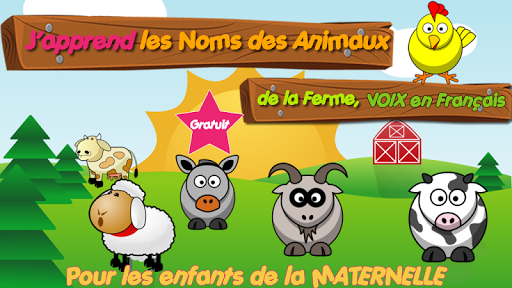 【免費教育App】Noms des Animaux de la Ferme-APP點子