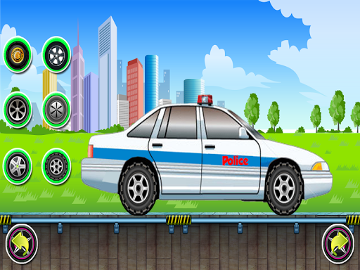 【免費休閒App】Police Car Wash Salon Game-APP點子