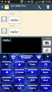 download Blue Keyboard free
