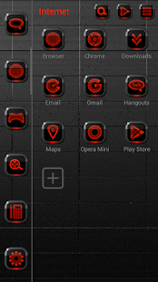 SL Theme NEON RED Screenshots 2