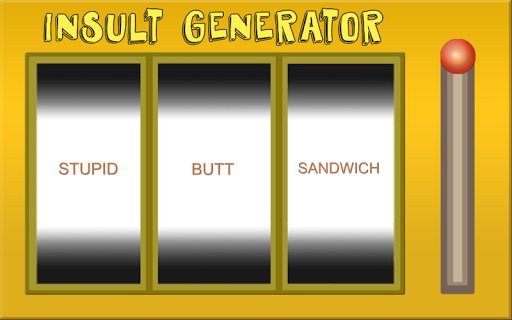 【免費休閒App】Insult Generator-APP點子