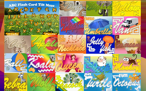 Learn ABC FlashCard Maze tilt