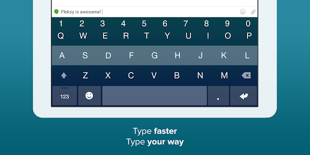 Teclado Fleksy + Emoji - screenshot thumbnail