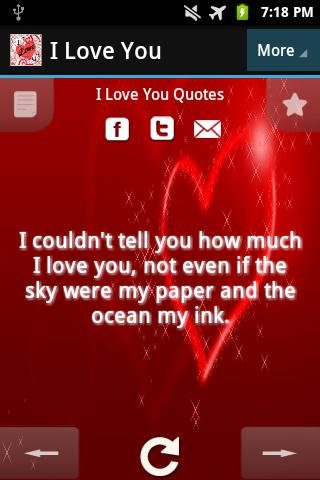 I Love You Quotes