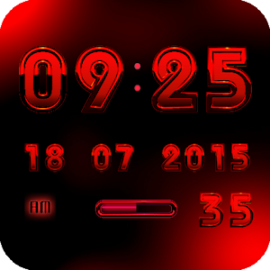 A-RED Digital Clock Widget.apk 2.60