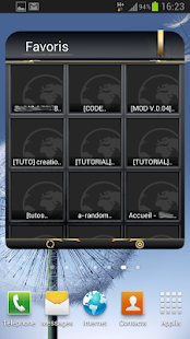Lastest APW LUXURY BLACK & GOLD THEME APK for Android