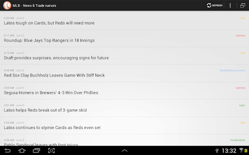 BaseBall - News & Trade rumors Screenshots 5