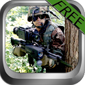 3D sniper killer icon