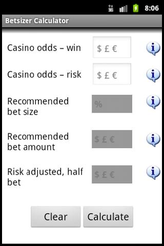 Casino house edge calculator online