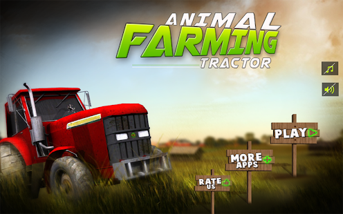 Animal Farming Tractor 3D Sim Screenshots 0