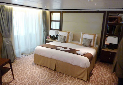 The Penthouse Suite aboard Celebrity Eclipse.