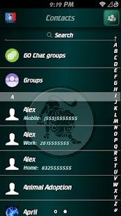 Leo Theme for GO SMS Screenshots 13