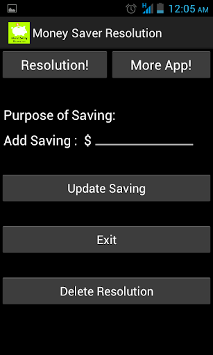 【免費財經App】Money Saving Resolution-APP點子