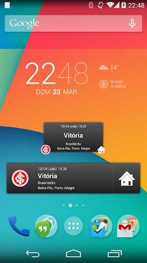 Internacional Widget