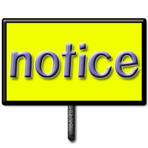 Notice download. Notice Board. University Notice Boards.