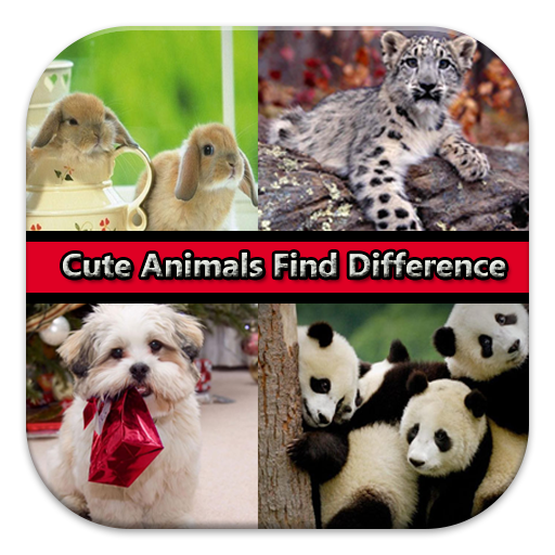Cute Animal Find Difference
