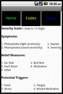 Lastest Headache Diary APK