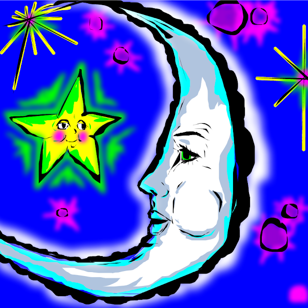  Crescent Moon drawings SketchPort