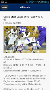 Lastest ORU Athletics Front Row APK for Android