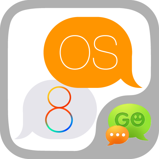 OS 8 Orange GO SMS LOGO-APP點子