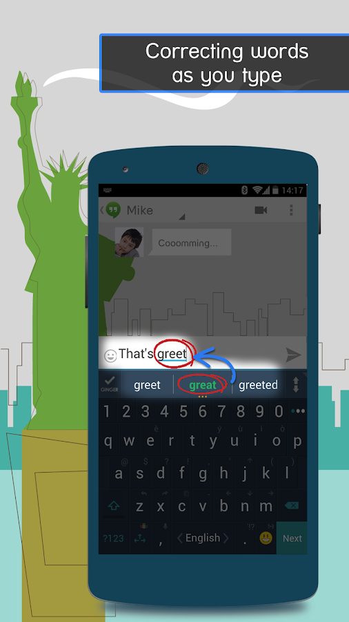 além de teclado ai.type - screenshot