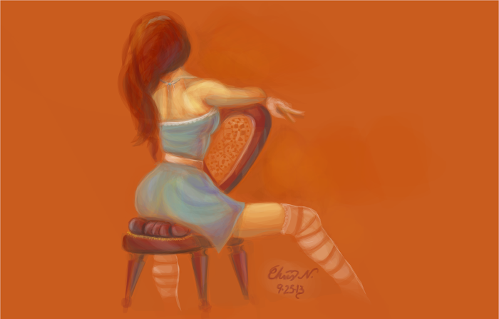 Pastel Drawing