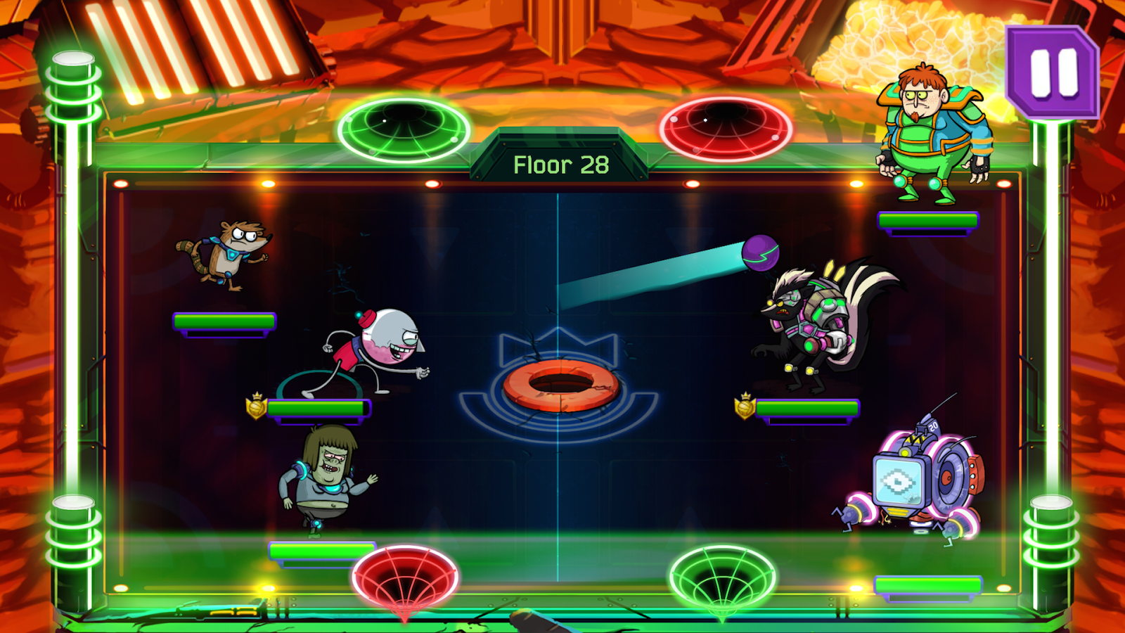 Grudgeball - Regular Show - screenshot