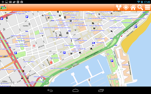 Alicante Offline mappa Map Screenshots 4