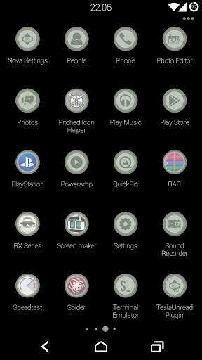 【免費個人化App】Grey Matter Icon Pack-APP點子