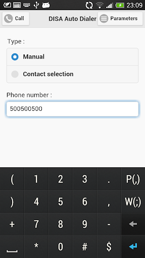 DISA Auto Dialer