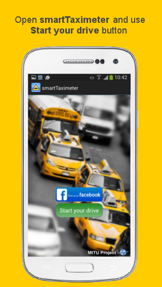 Smart Taximeter Screen 1