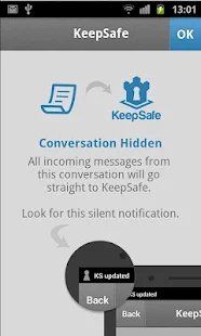 Hide SMS - private text vault - screenshot thumbnail