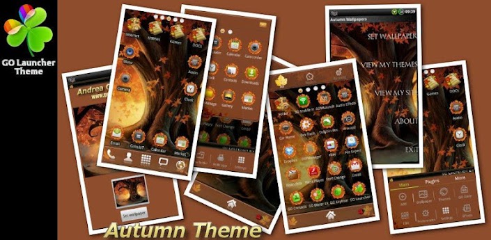 Autumn Apk GO Launcher EX Theme v1.0.1