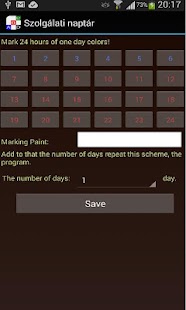 Calendar of service Screenshots 4