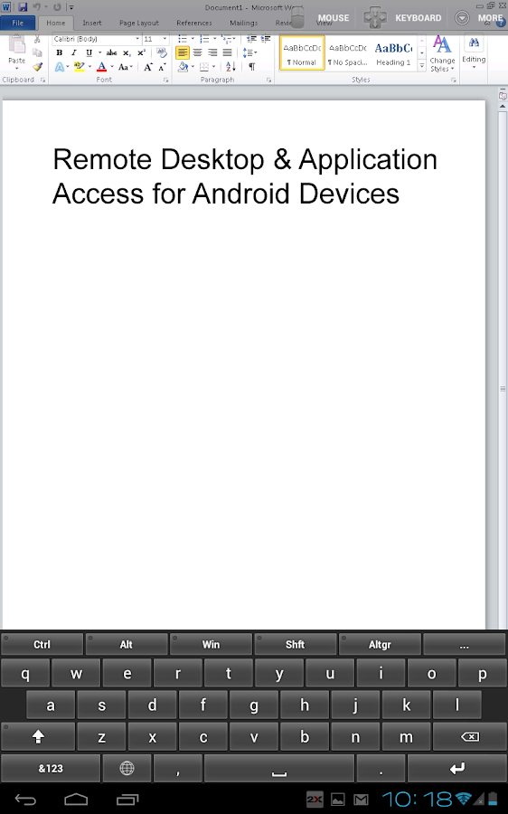 2x rdp client remote desktop