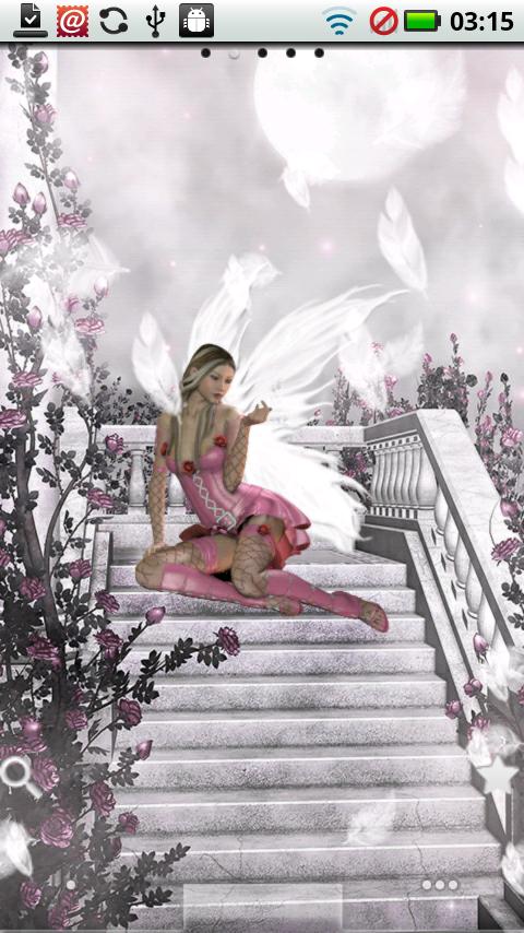 Angel Moon Live Wallpaper Screen 3