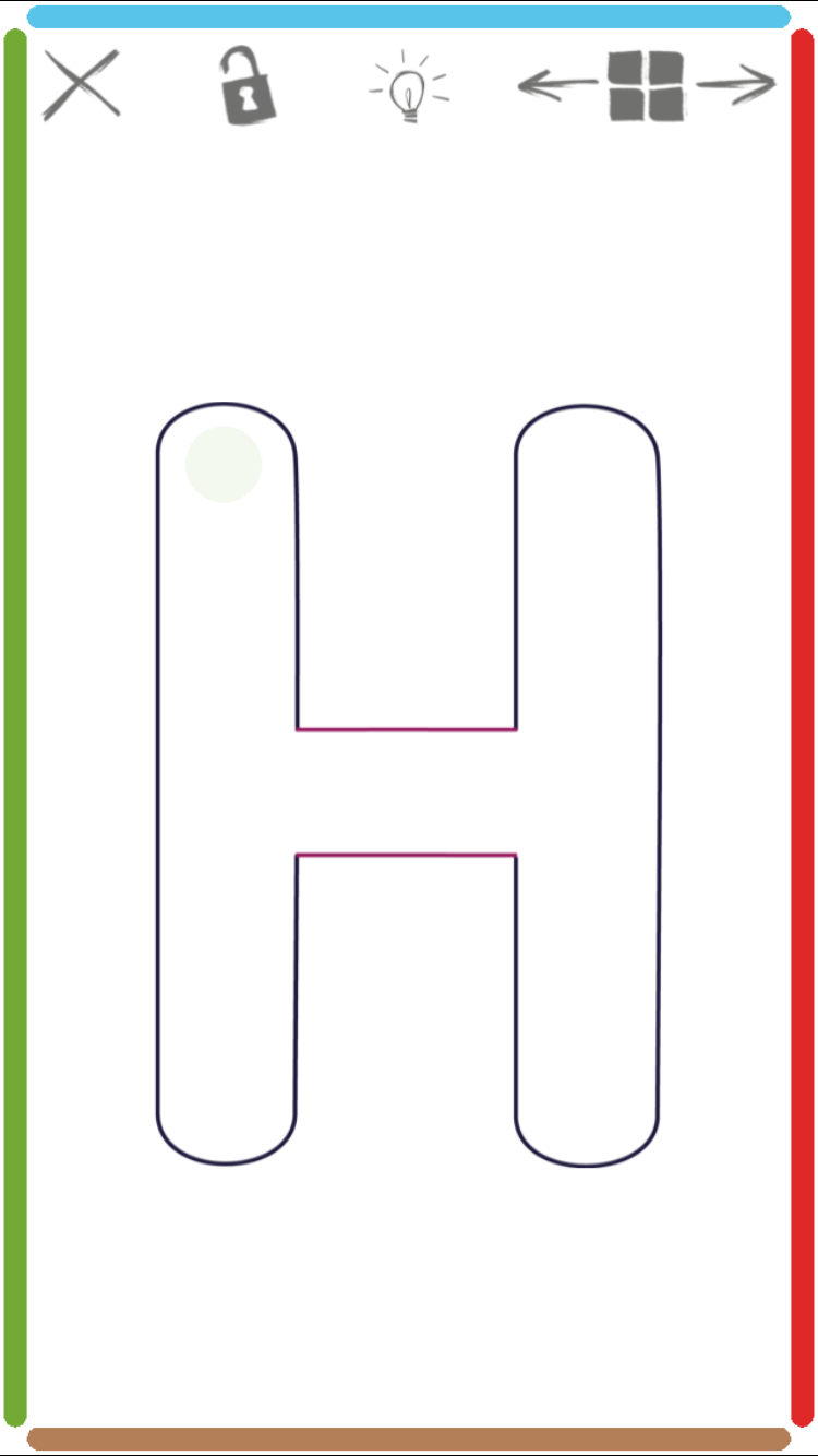 I learn writing capital letter Screen 2
