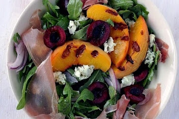 Summer Grilled Peach Salad