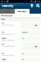 Voicely - Walkie-Talkie /  PTT - screenshot thumbnail