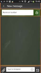 Chalkboard GO SMS Pro Theme Screenshots 5