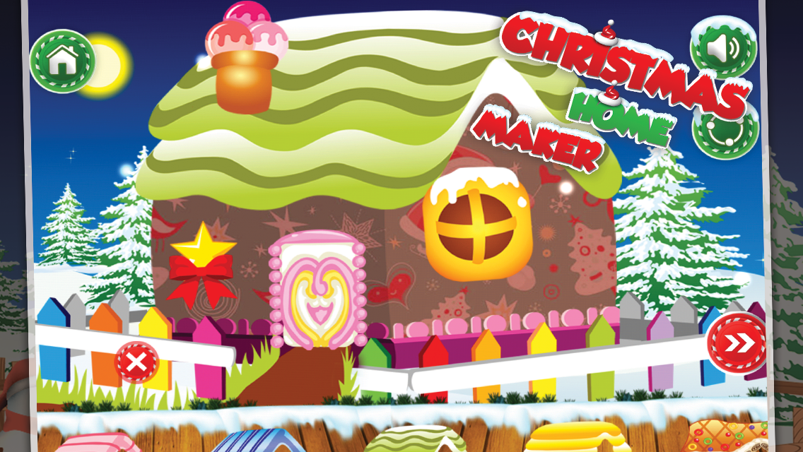 Android application Christmas Home Maker screenshort