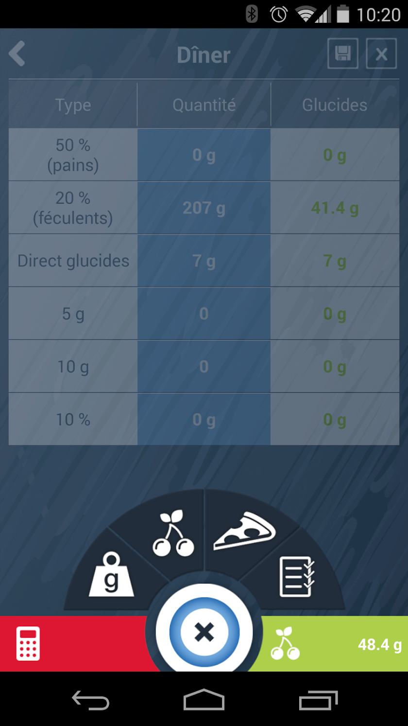 Le Temps des Glucides Screen 2