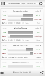 Goal Plan & Project Management - screenshot thumbnail