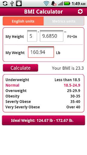 BMI Calculator