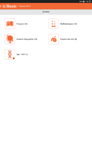 【免費教育App】Brevet 2015 - Le Monde-APP點子